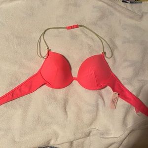 BRAND NEW hot pink VS bikini top